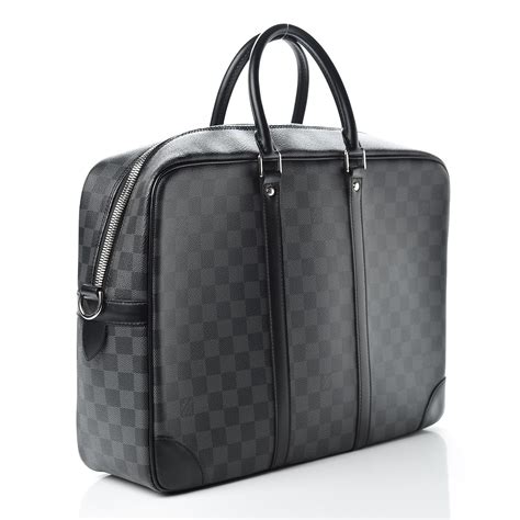 porta documenti louis vuitton gm|Porte Documents Voyage Damier Graphite Canvas .